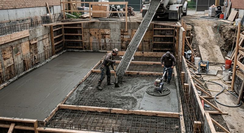 Basement Concrete Installation in Geneva, FL