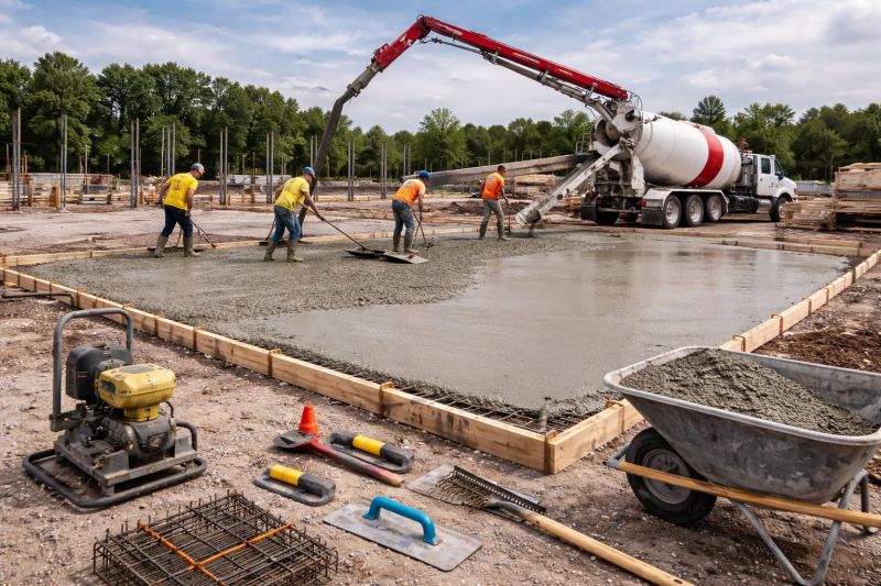 Commercial Slab Construction in Oviedo, FL