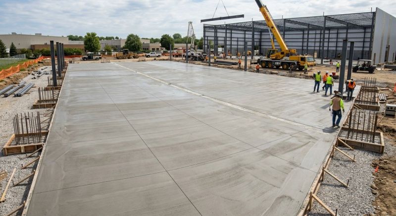 Commercial Slab Installation in New Smyrna Beach, FL