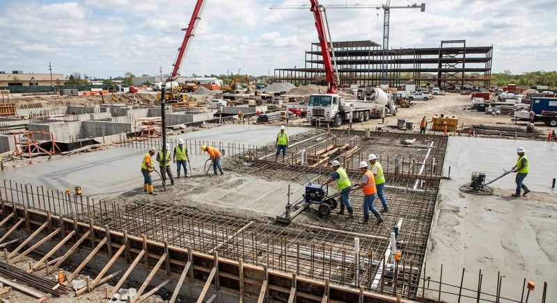 Commercial Slab Installation in New Smyrna Beach, FL