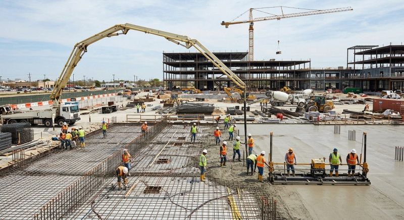 Commercial Slab Installation in Winter Springs, FL