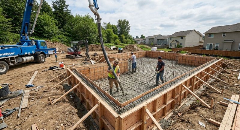 Concrete Foundation Installation in Geneva, FL
