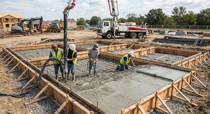 Concrete Foundation Installation in Winter Springs, FL