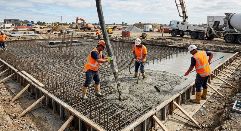 Foundation Wall Pouring in Debary, FL