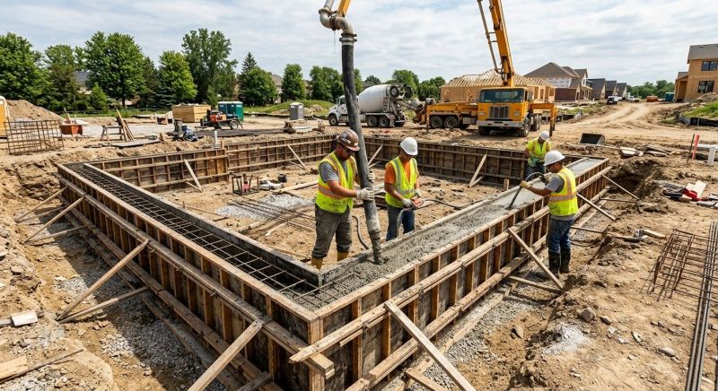 Foundation Wall Pouring in Deltona, FL