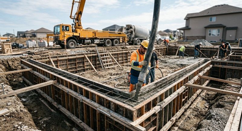 Foundation Wall Pouring in Mount Dora, FL