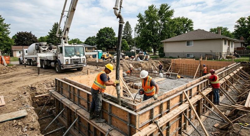 Foundation Wall Pouring in Winter Park, FL